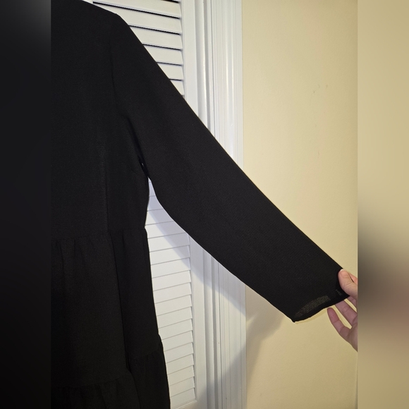 asos Design Women's sz 12 Tiered Ruffle Dress - Picture 4 of 13